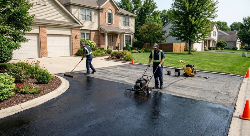 Asphalt Slurry Sealing in Fort Collins, CO