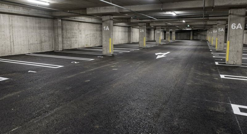 Asphalt Striping in Suwanee, GA