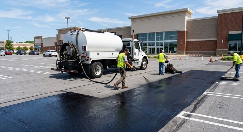 Commercial Pavement Sealing in Greenville, SC