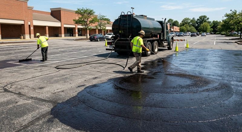 Commercial Pavement Sealing in Greenville, SC