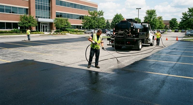 Commercial Pavement Sealing in Greenville, SC