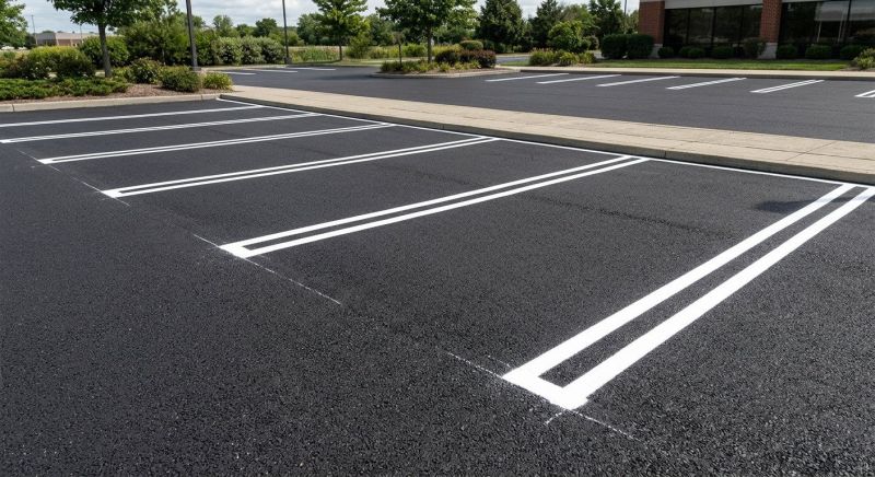 Fire Lane Marking in Roswell, GA