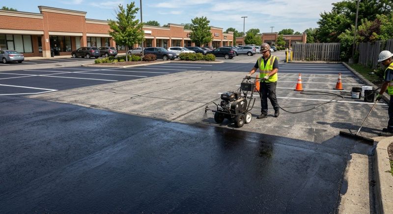 Parking Lot Resurfacing in Miami Dade County, FL