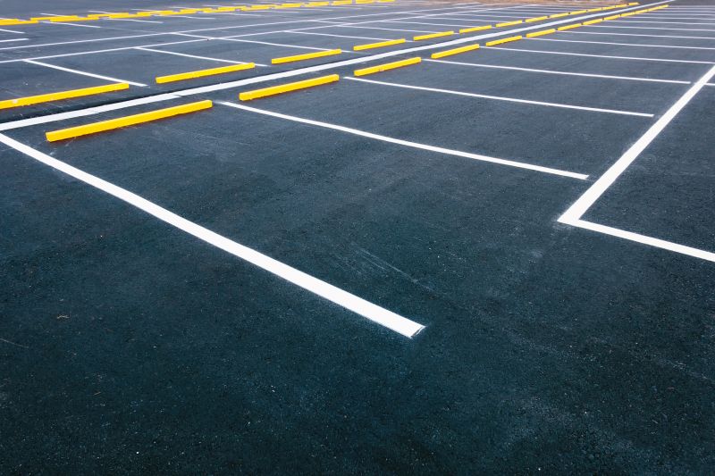Parking Space Marking in Suwanee, GA
