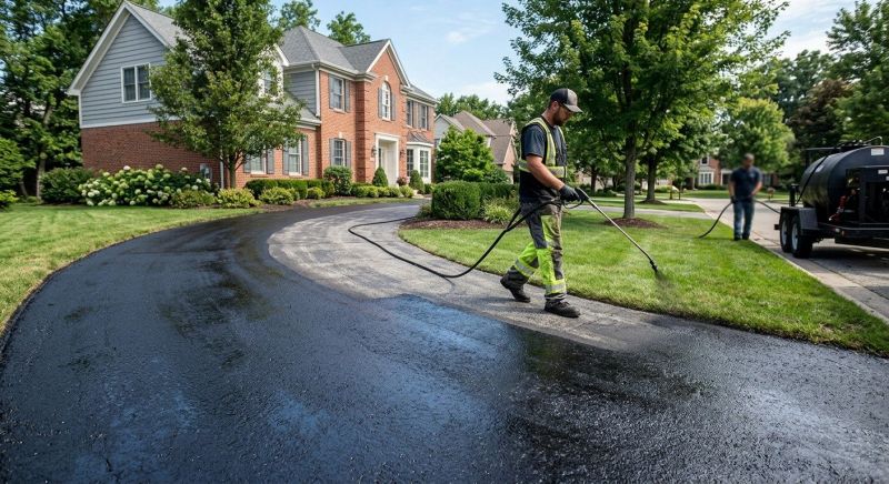 Residential Driveway Sealcoating in Denver, CO
