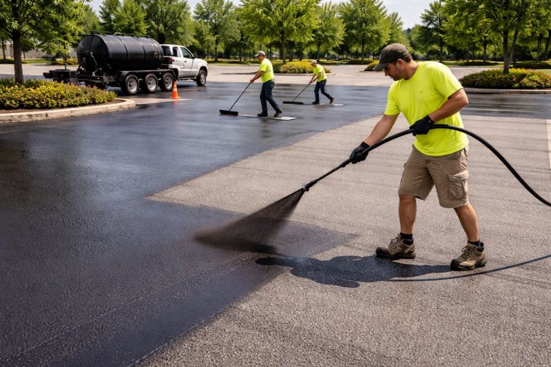 Lot Sealcoating in Tampa, FL