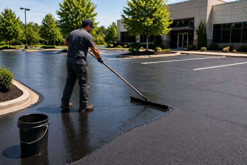 Parking Lot Sealcoating in Columbus, OH
